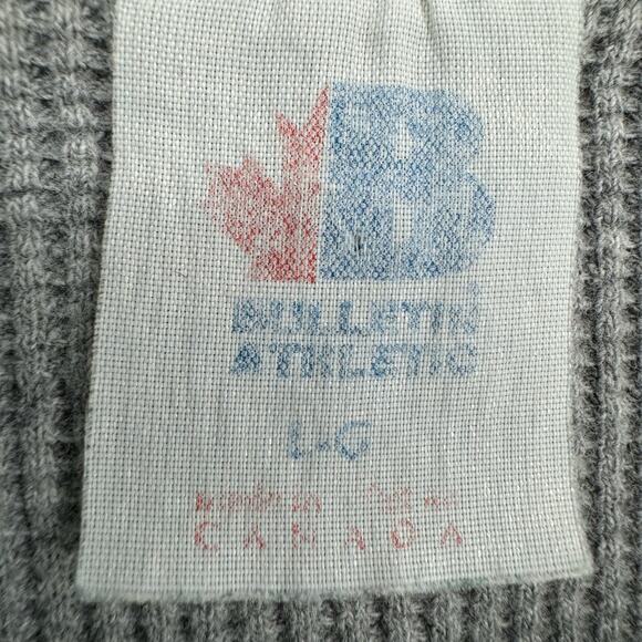 Vintage Bulletin L Athletic Dallas Cowboys NFL Football Waffle Knit Top T Shirt - Picture 11 of 11